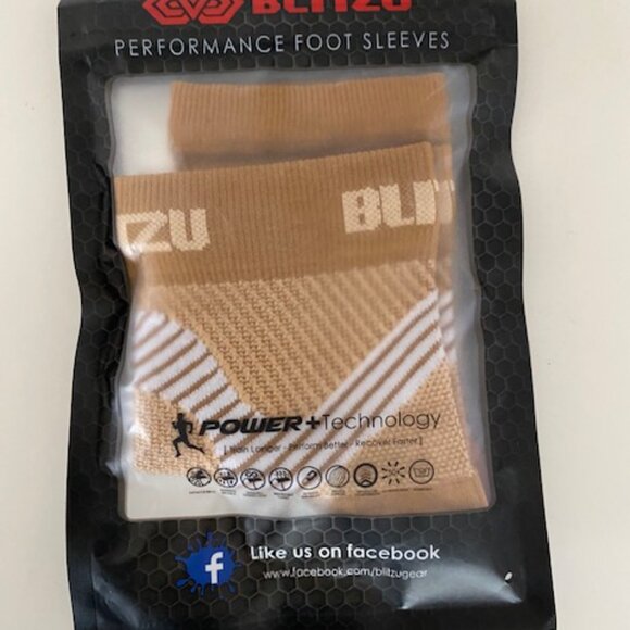 Blitzu Performance Compression Foot Sleeves, size L-XL, New in Original Package - Picture 7 of 7